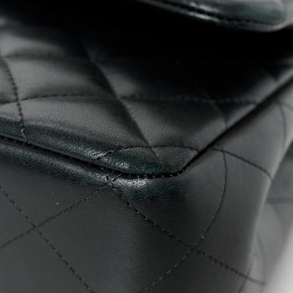 Chanel Lambskin Quilted Jumbo Double Flap Black 13 of 13