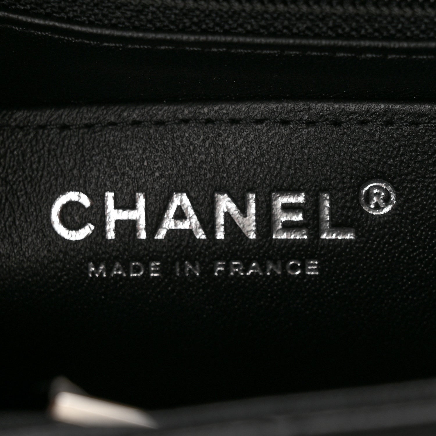 Chanel Lambskin Quilted Mini Rectangular Flap So Black 6 of 11