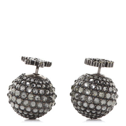 Christian Dior Crystal Star CD Mise En Dior Tribal Earrings 1 of 5
