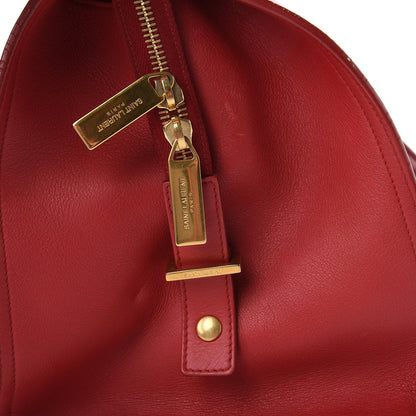 Saint Laurent Calfskin Medium Classic Y Cabas Red 15 of 15