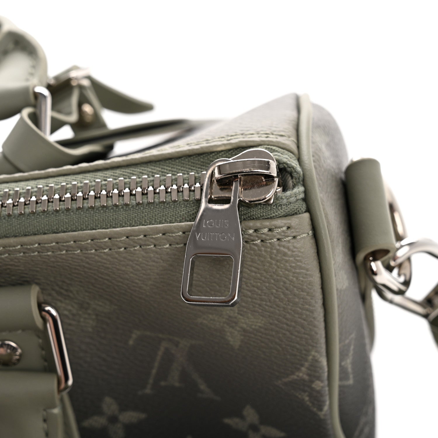 Louis Vuitton Monogram Gradient Keepall Bandouliere 25 Khaki 10 of 10