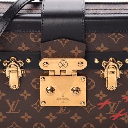 Louis Vuitton Monogram Petite Malle Black 8 of 10