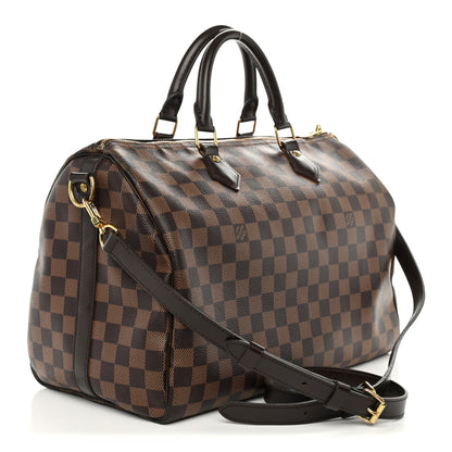 Louis Vuitton Damier Ebene Speedy Bandouliere 35 3 of 12