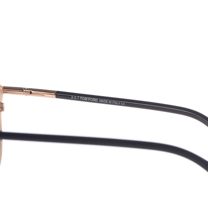 Tom Ford Penelope Vintage Round Sunglasses TF320 Black 6 of 7