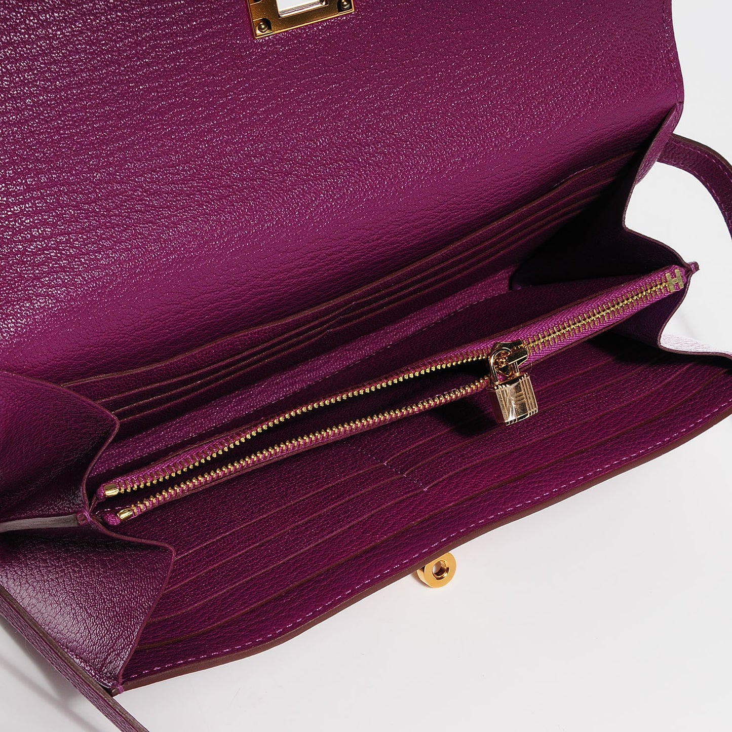 Chevre Mysore Kelly Longue Wallet Anemone