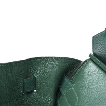 Hermes Epsom Birkin 30 Malachite 12 of 16
