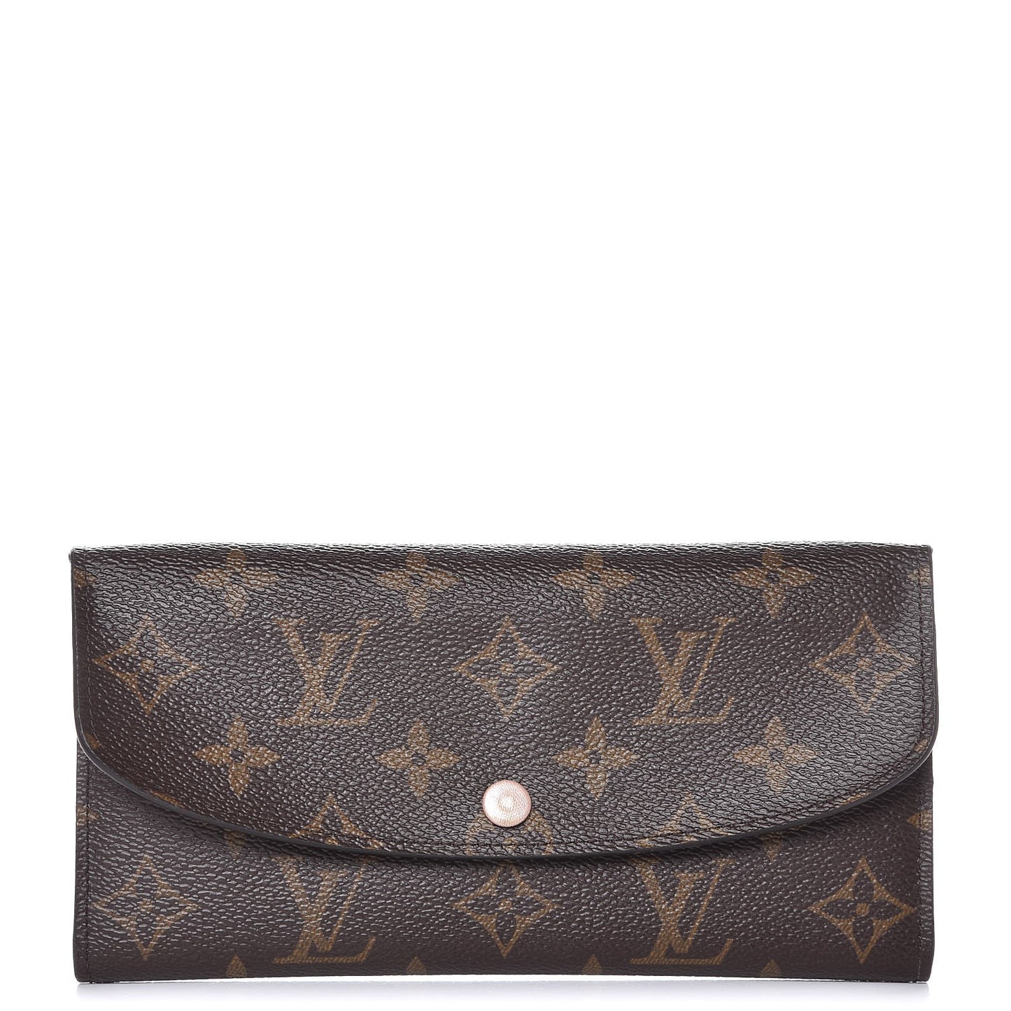 Monogram Emilie Wallet Rose Nacre