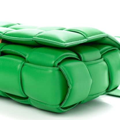 Bottega Veneta Nappa Maxi Intreccio Padded Cassette Crossbody Bag Grass 10 of 10