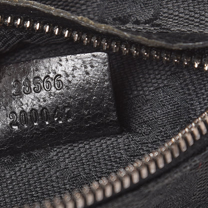 Gucci GG Monogram Double Pocket Belt Bag Black 7 of 11