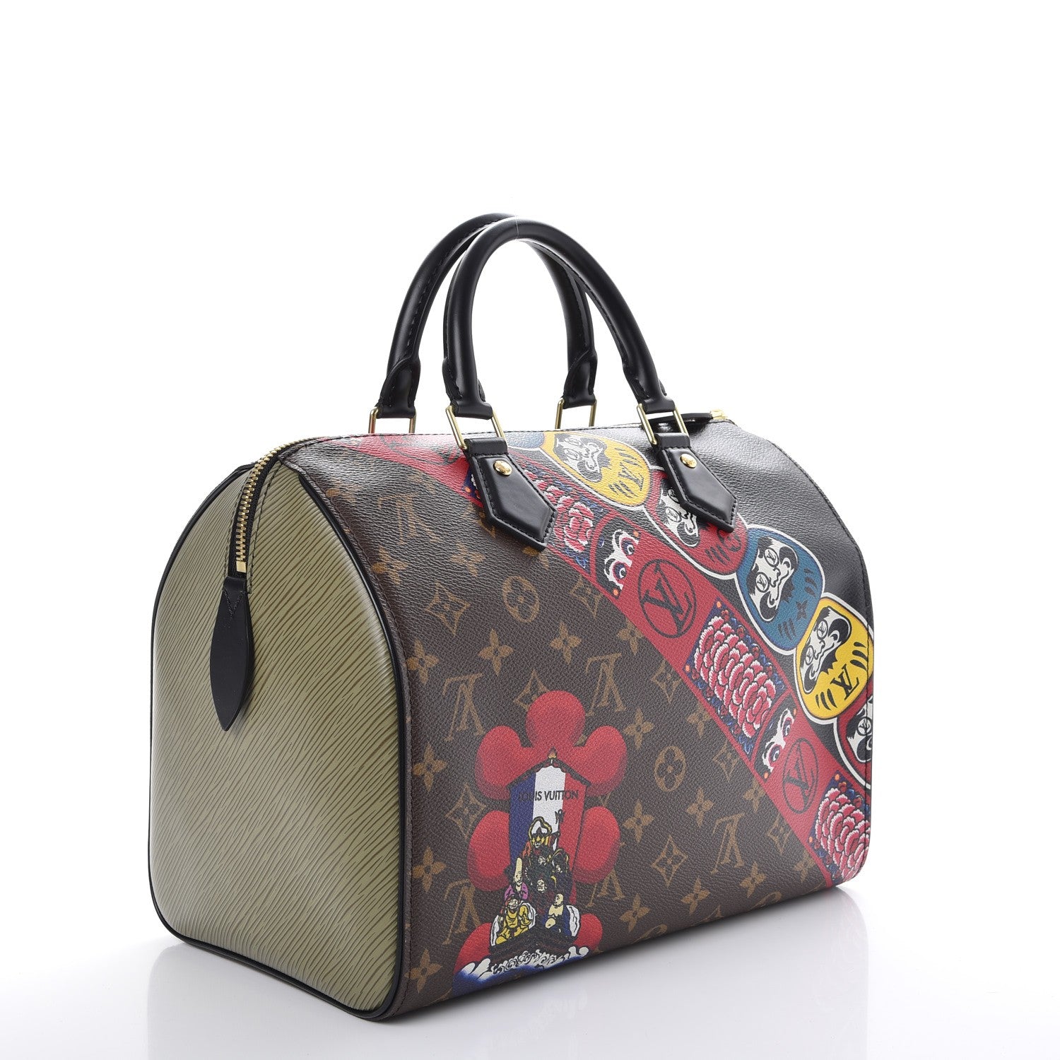 Louis Vuitton Monogram Kabuki Speedy 30 3 of 8