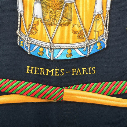 Hermes Silk Les Tambours Scarf 90 3 of 7