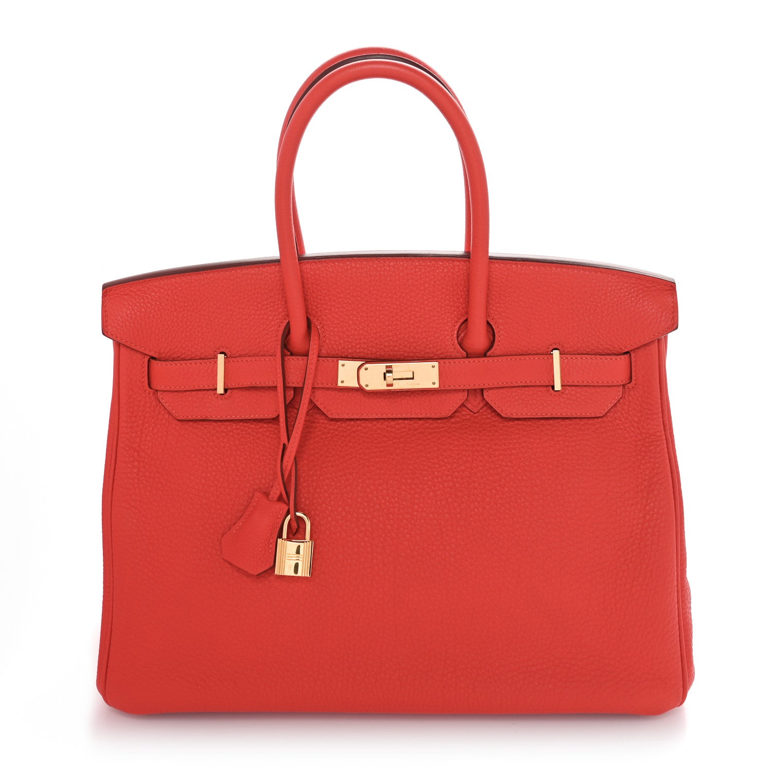 Hermes Togo Birkin 35 Capucine 1 of 10