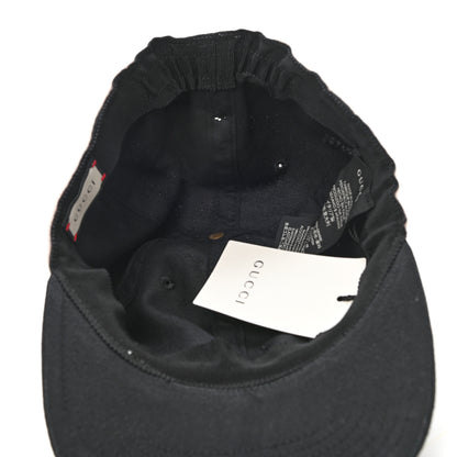 Gucci Gabardine Gucci Headband Baseball Hat M Black 8 of 10