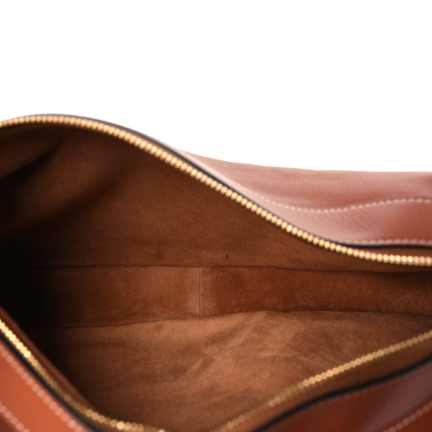 Celine Supple Calfskin Medium Romy Shoulder Bag Tan 5 of 9