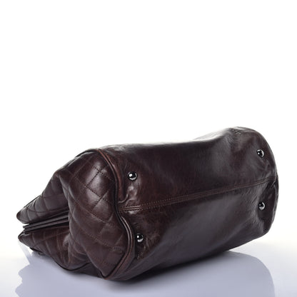 Chanel Calfskin Medium Perfect Day Tote Dark Brown 4 of 10