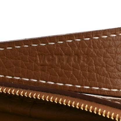 Hermes Taurillon Clemence Lindy 26 Gold 7 of 12