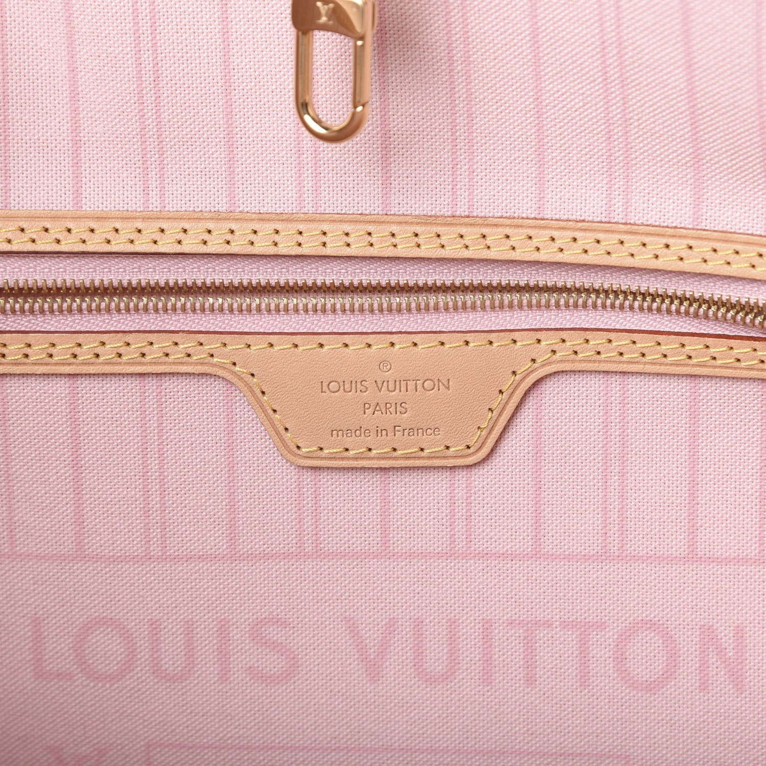 Louis Vuitton Damier Azur Neo Neverfull MM Rose Ballerine 6 of 11