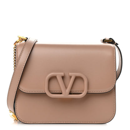 Valentino Garavani Smooth Calfskin Small VSling Shoulder Bag Rose Cannelle 1 of 8