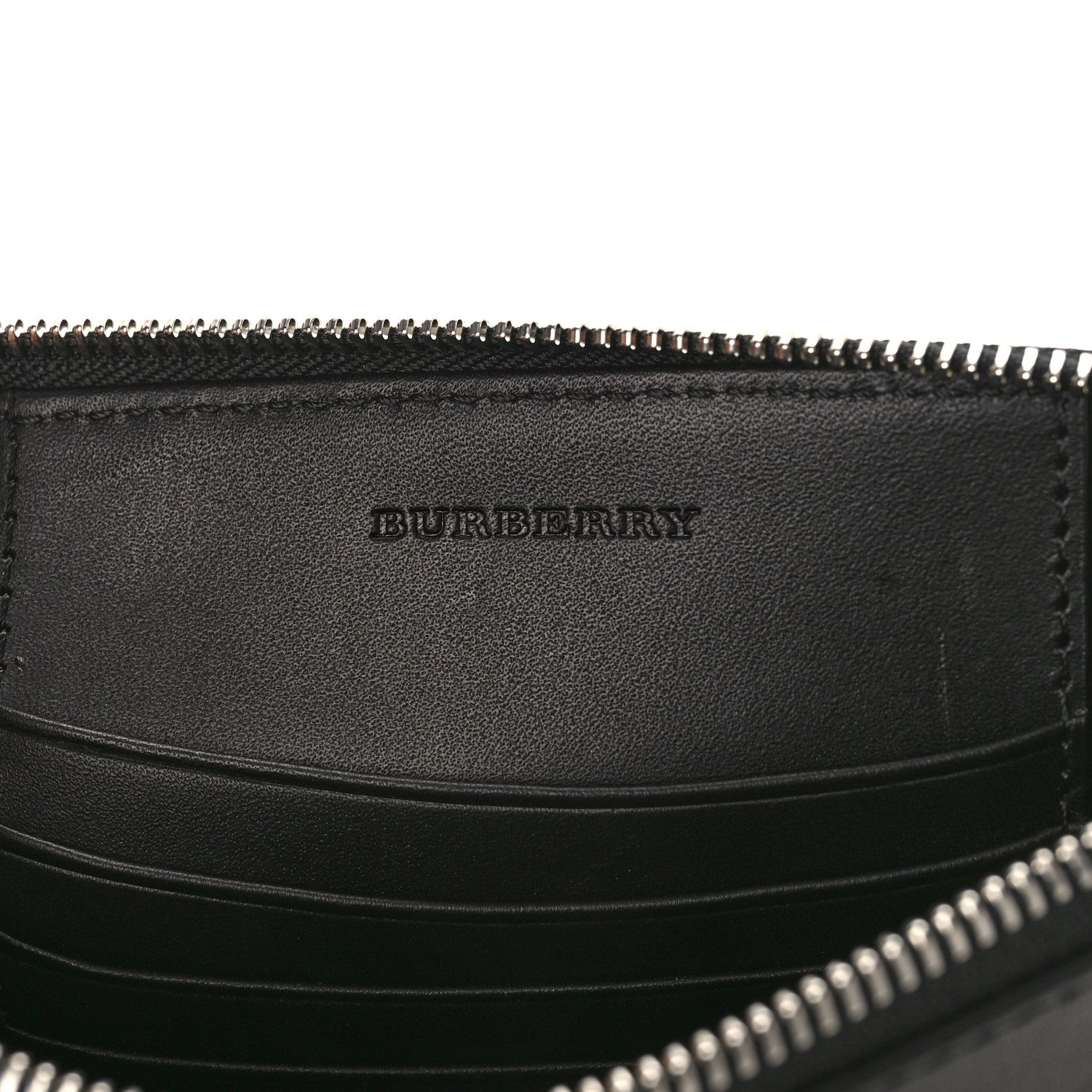 Burberry Mega Check Peyton Crossbody Clutch Bag Black 6 of 8