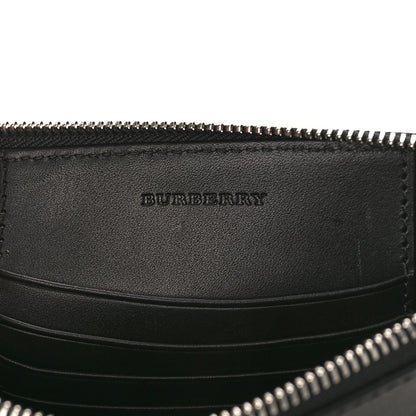 Burberry Mega Check Peyton Crossbody Clutch Bag Black 6 of 8