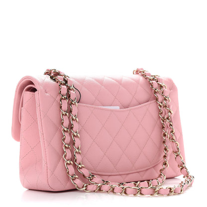 Chanel Caviar Quilted Small Double Flap Pink 3 of 9