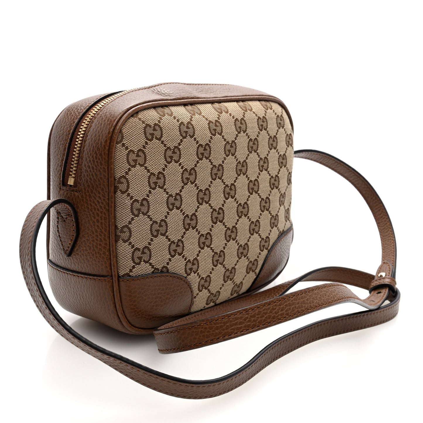 Monogram Mini Bree Messenger Bag Beige Tabacco