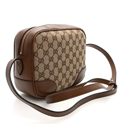 Gucci Monogram Mini Bree Messenger Bag Beige Tabacco 3 of 10