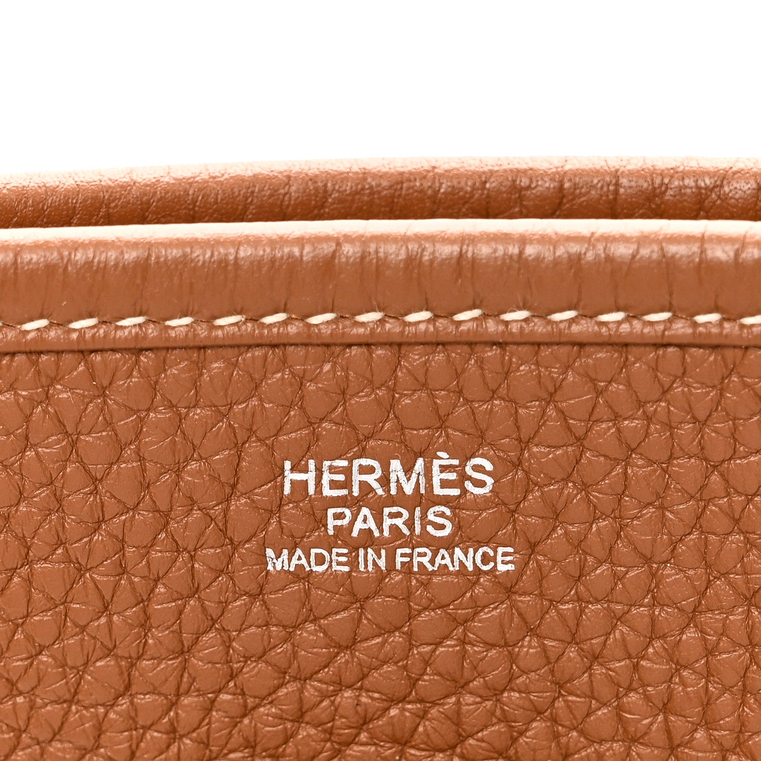 Hermes Taurillon Clemence EVELYNE III PM Gold 10 of 21