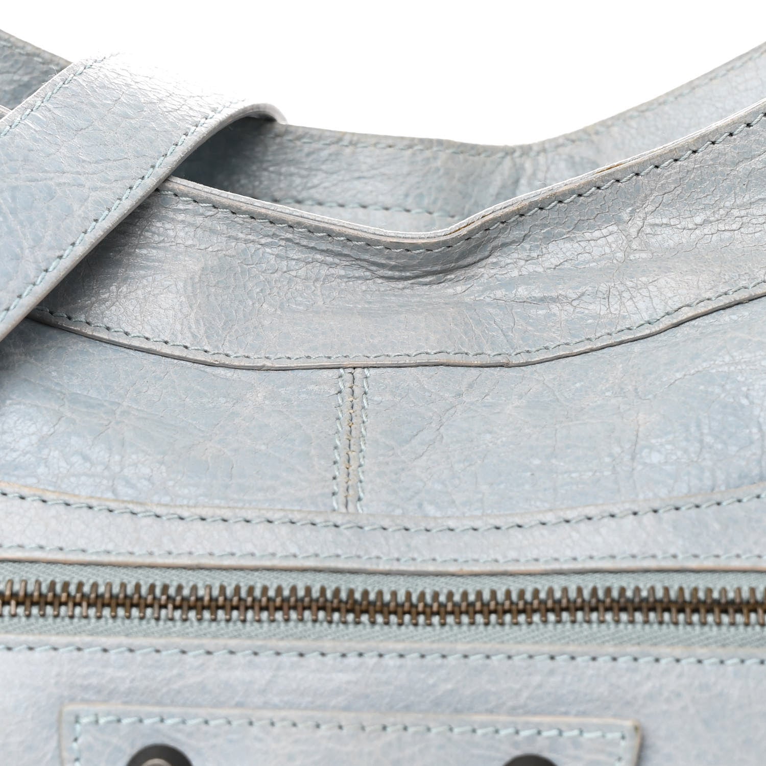 Balenciaga Agneau Classic Hardware Part Time Bleu Acier Ciel 9 of 13