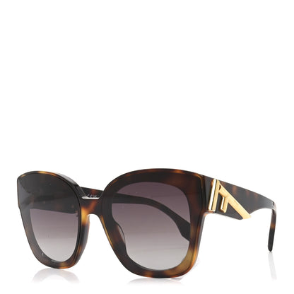 Fendi Acetate Fendi First Sunglasses FE40098I Havana 1 of 6