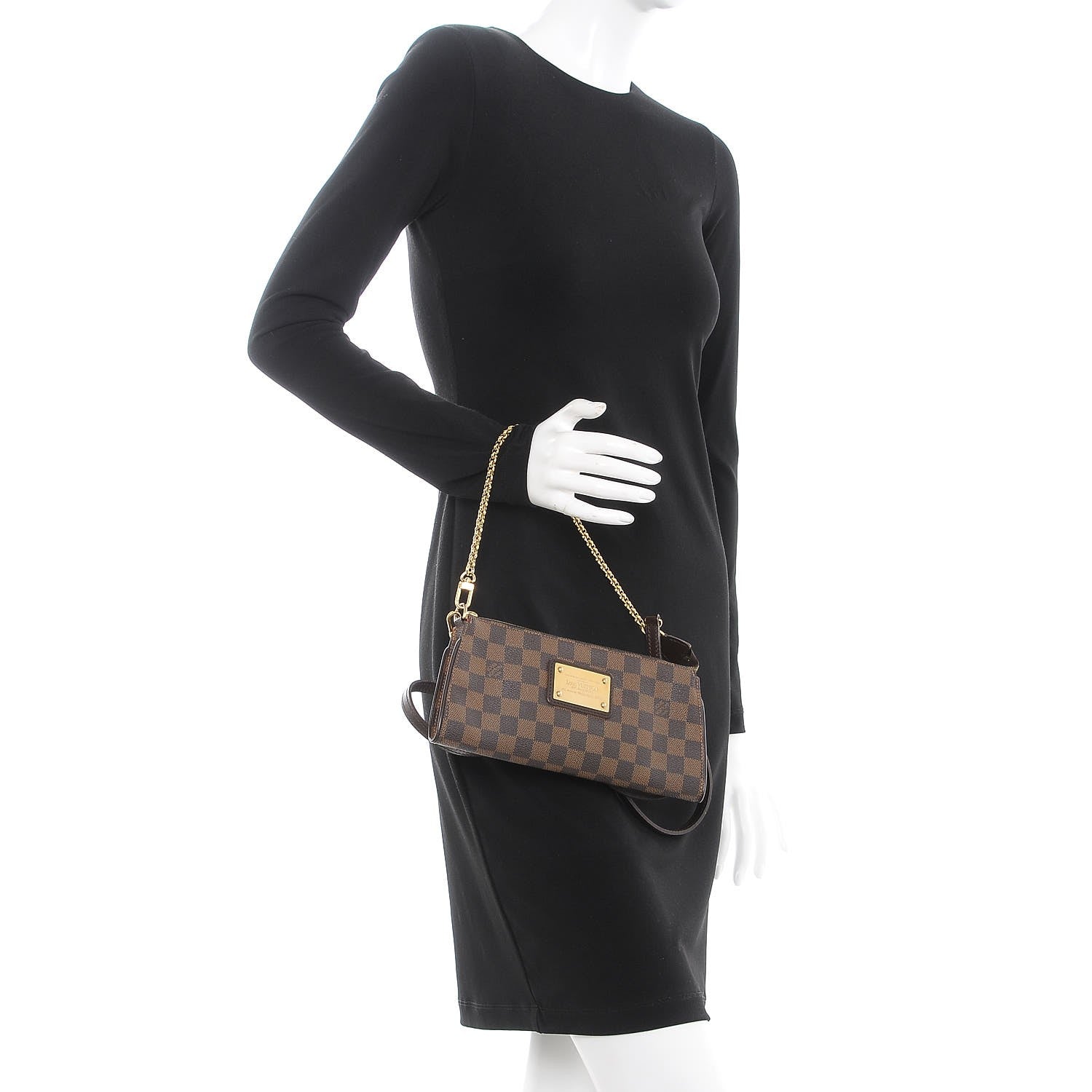 Louis Vuitton Damier Ebene Sophie Clutch 3 of 8