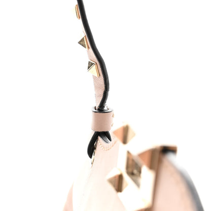 Valentino Garavani Vitello Medium Rockstud Tote Poudre 13 of 15