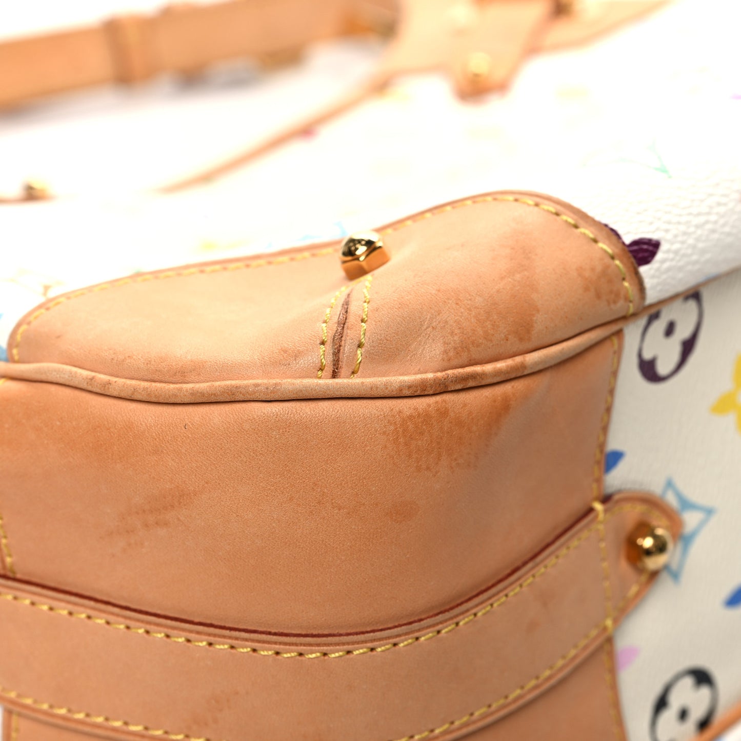 Monogram Multicolor Greta White