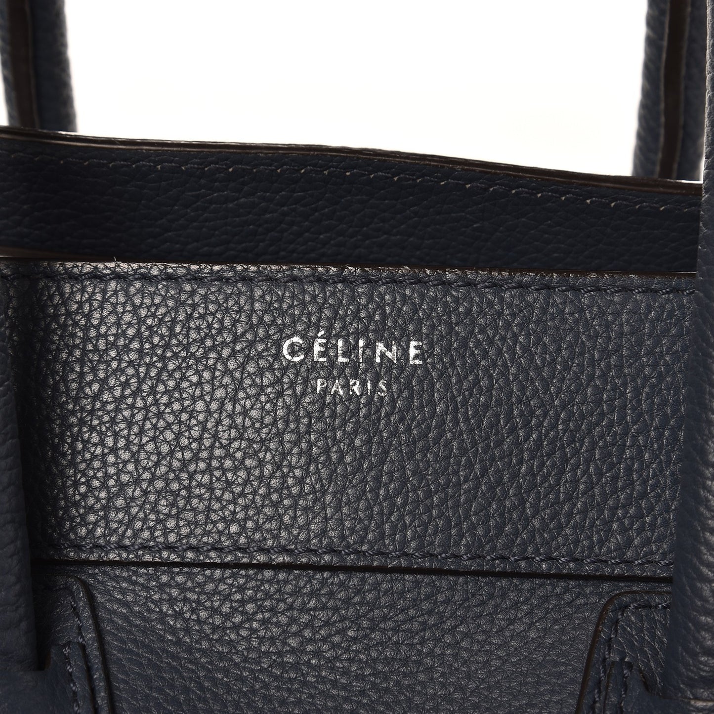 Drummed Calfskin Mini Luggage Orage