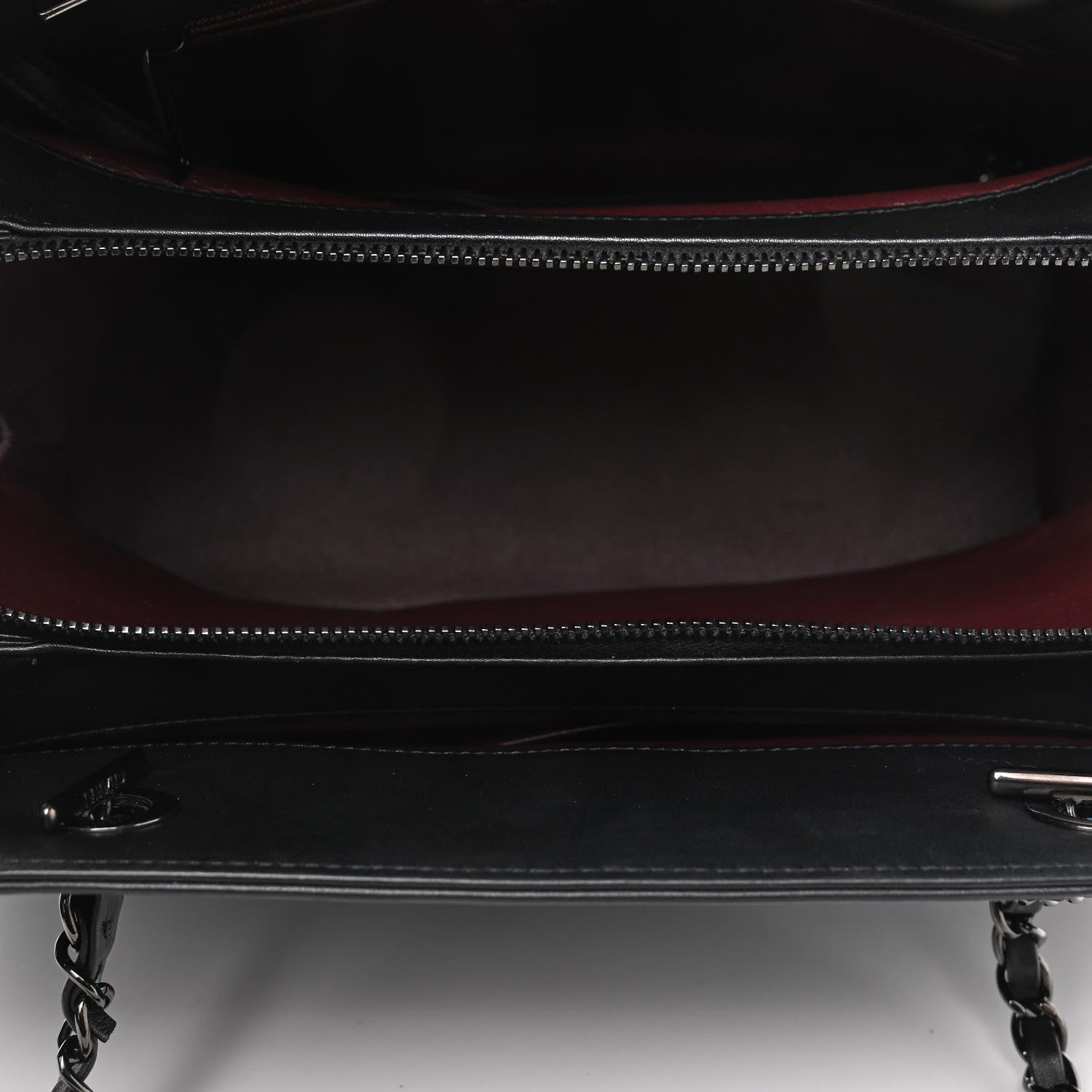 Chanel Calfskin Propeller Shopping Tote Black 4 of 4