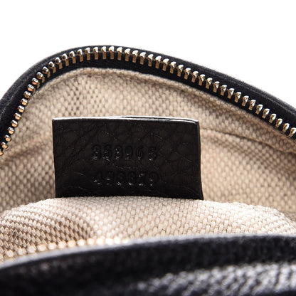 Gucci Pebbled Calfskin Mini Soho Chain Bag Black 7 of 7