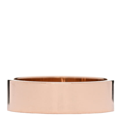 Hermes 18K Rose Gold Diamond PM H D'Ancre Ring 53 6.5 3 of 5