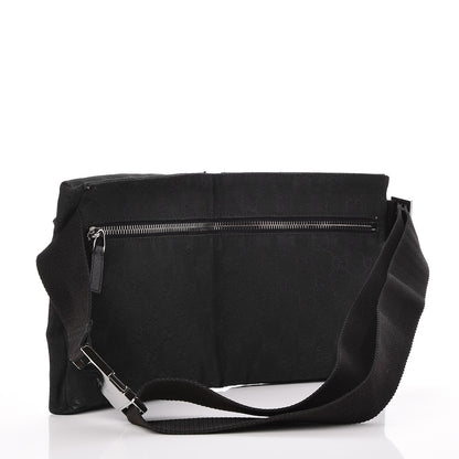Gucci GG Monogram Double Pocket Belt Bag Black 3 of 8