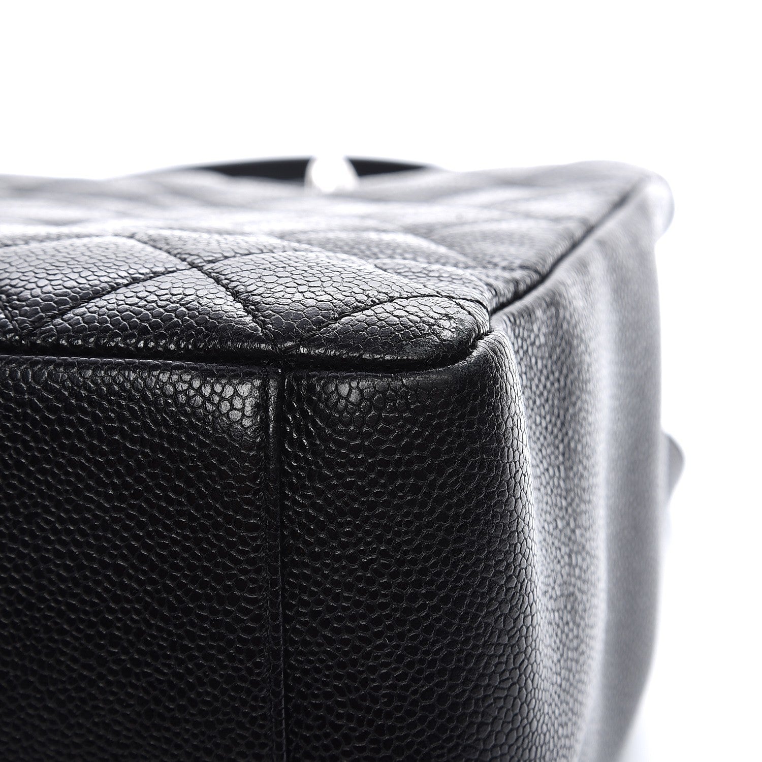 Chanel Caviar Quilted Grand Shopping Tote GST Black 9 of 15