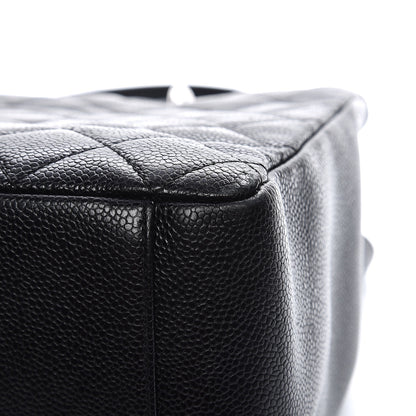 Chanel Caviar Quilted Grand Shopping Tote GST Black 9 of 15