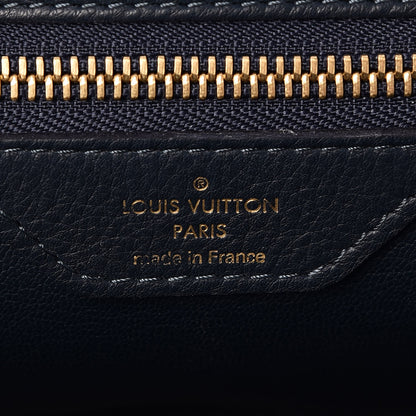 Louis Vuitton Ostrich Python Majestueux Tote MM Blue 6 of 7