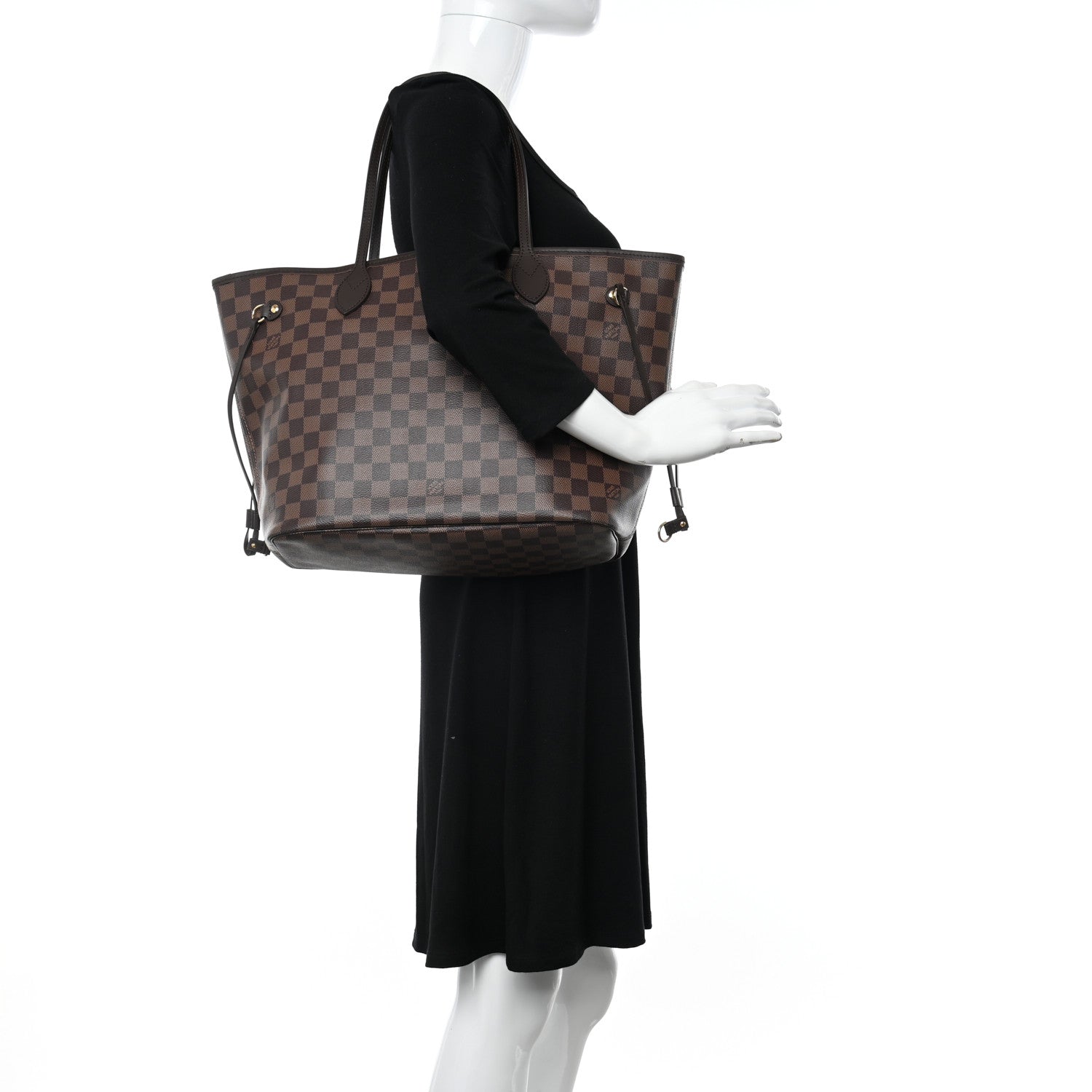 Louis Vuitton Damier Ebene Neo Neverfull MM 2 of 11