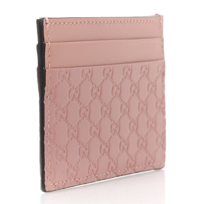 Gucci Microguccissima Card Holder Soft Pink 3 of 9