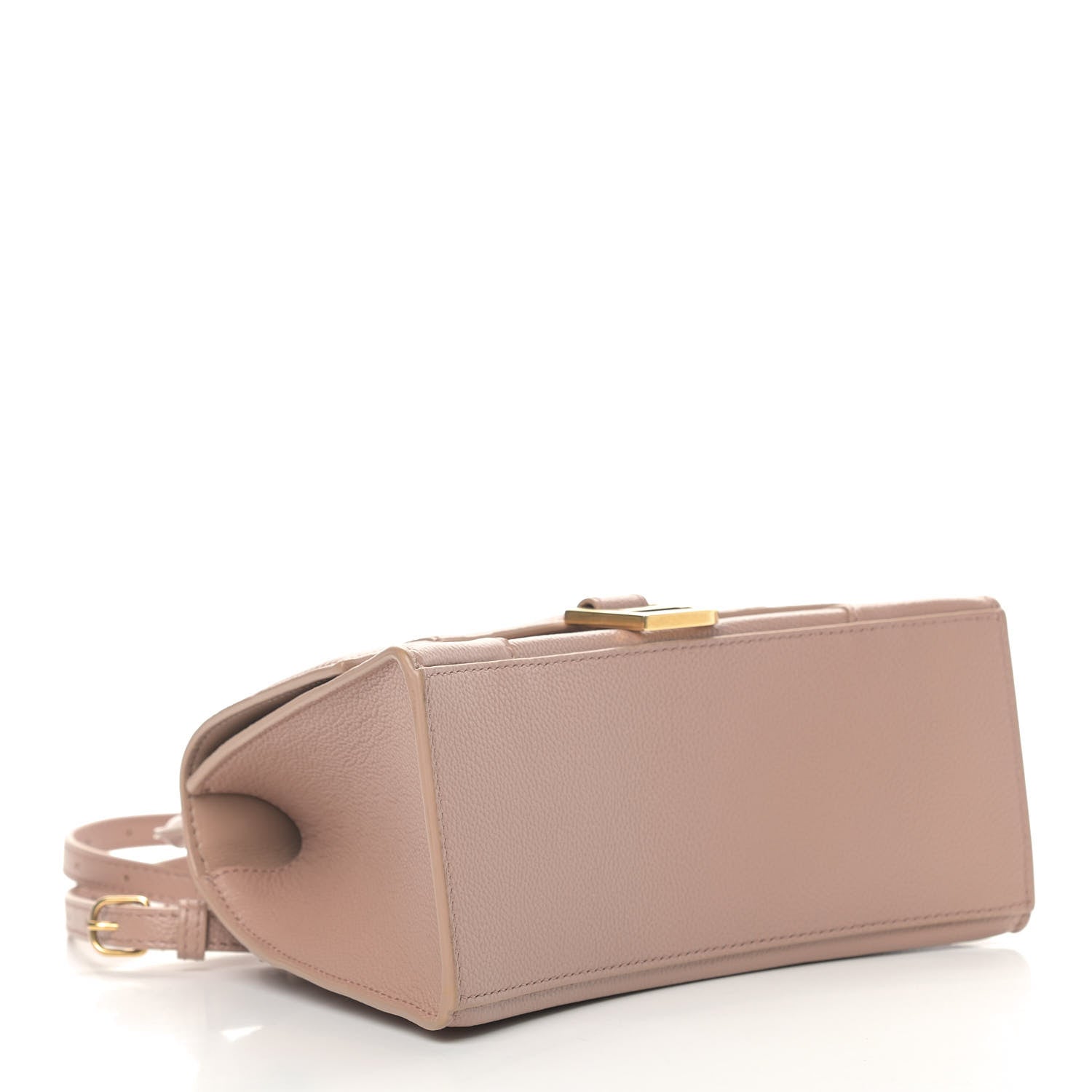 Balenciaga Grained Calfskin Small Hourglass Top Handle Bag Nude Beige 4 of 12