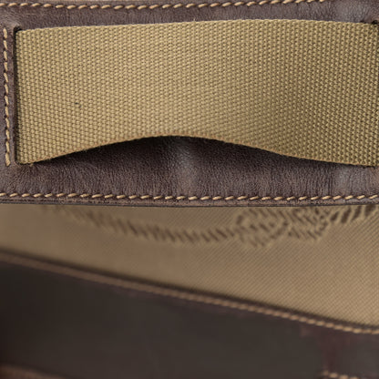 Prada Jacquard Logo Messenger Corda Moro 16 of 19