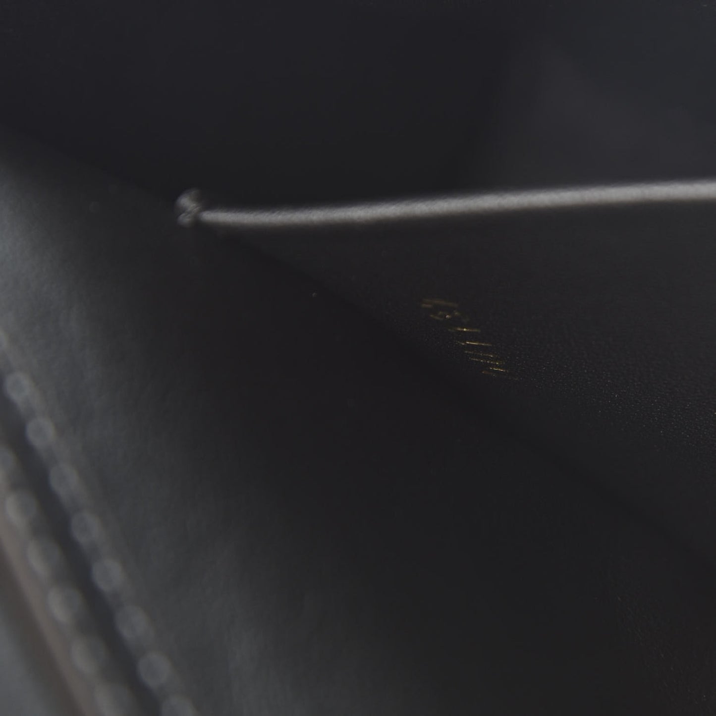 Calfskin Monogram Column Clutch