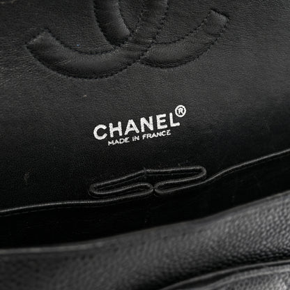 Chanel Caviar Quilted Medium Double Flap Black 6 of 13