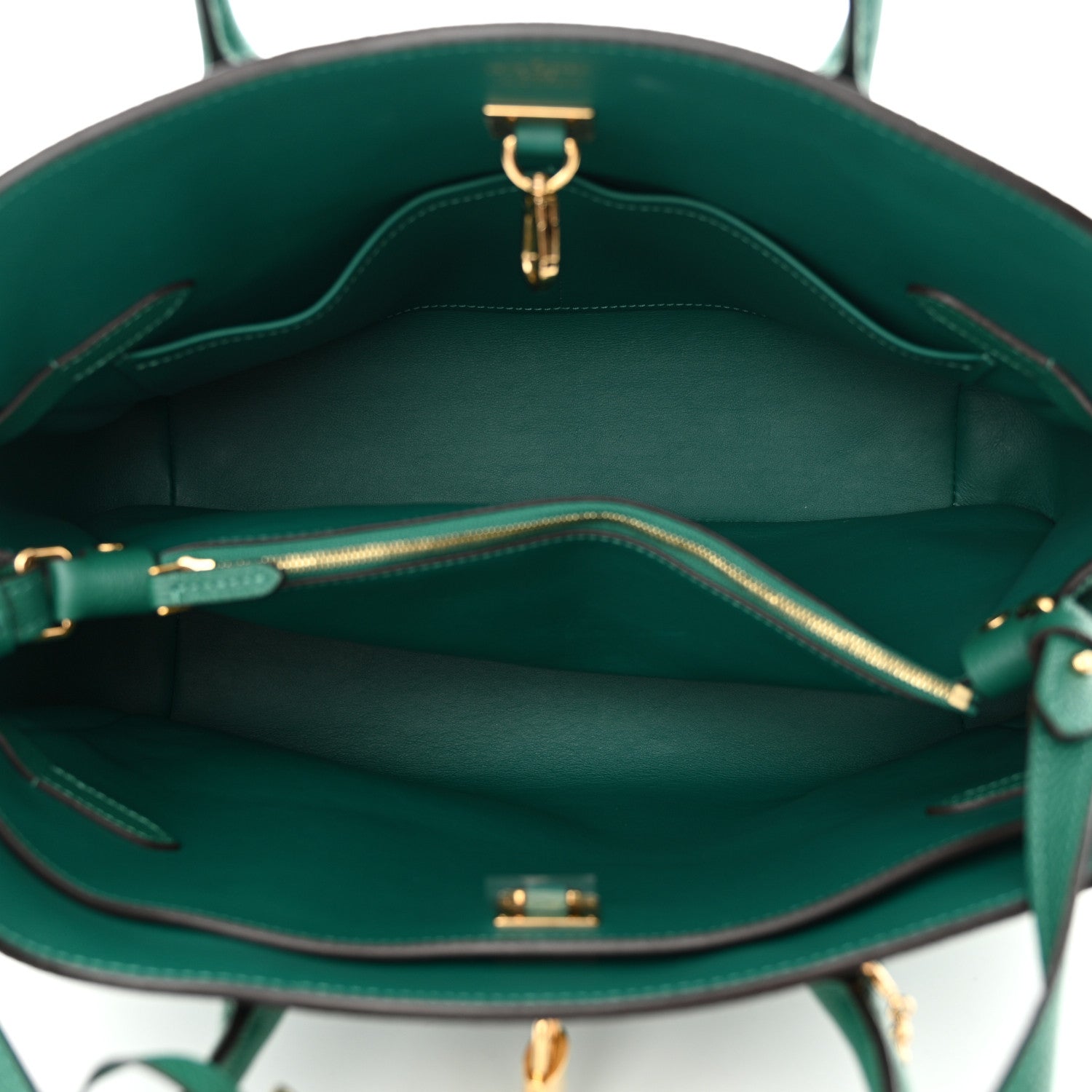 Louis Vuitton Veau Nuage Milla MM Emeraude 5 of 9