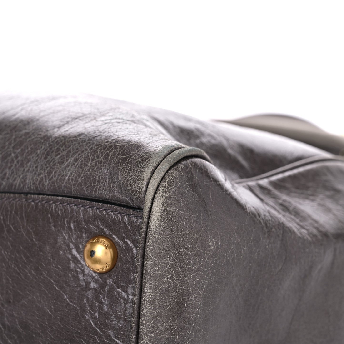 Glace Calf Front Pocket Tote Astrale