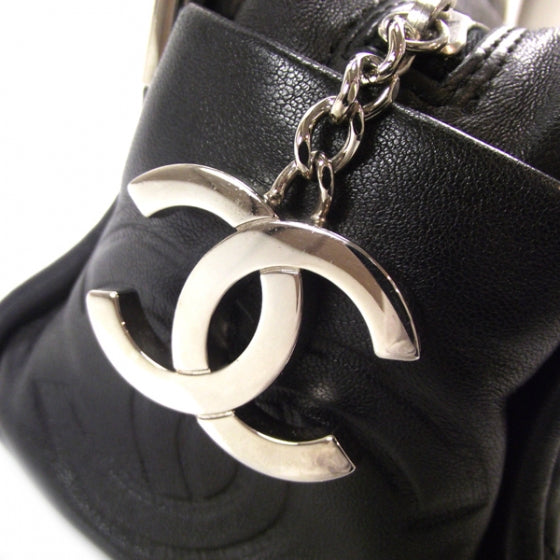 Lambskin Ultimate Soft Frame Bag Black